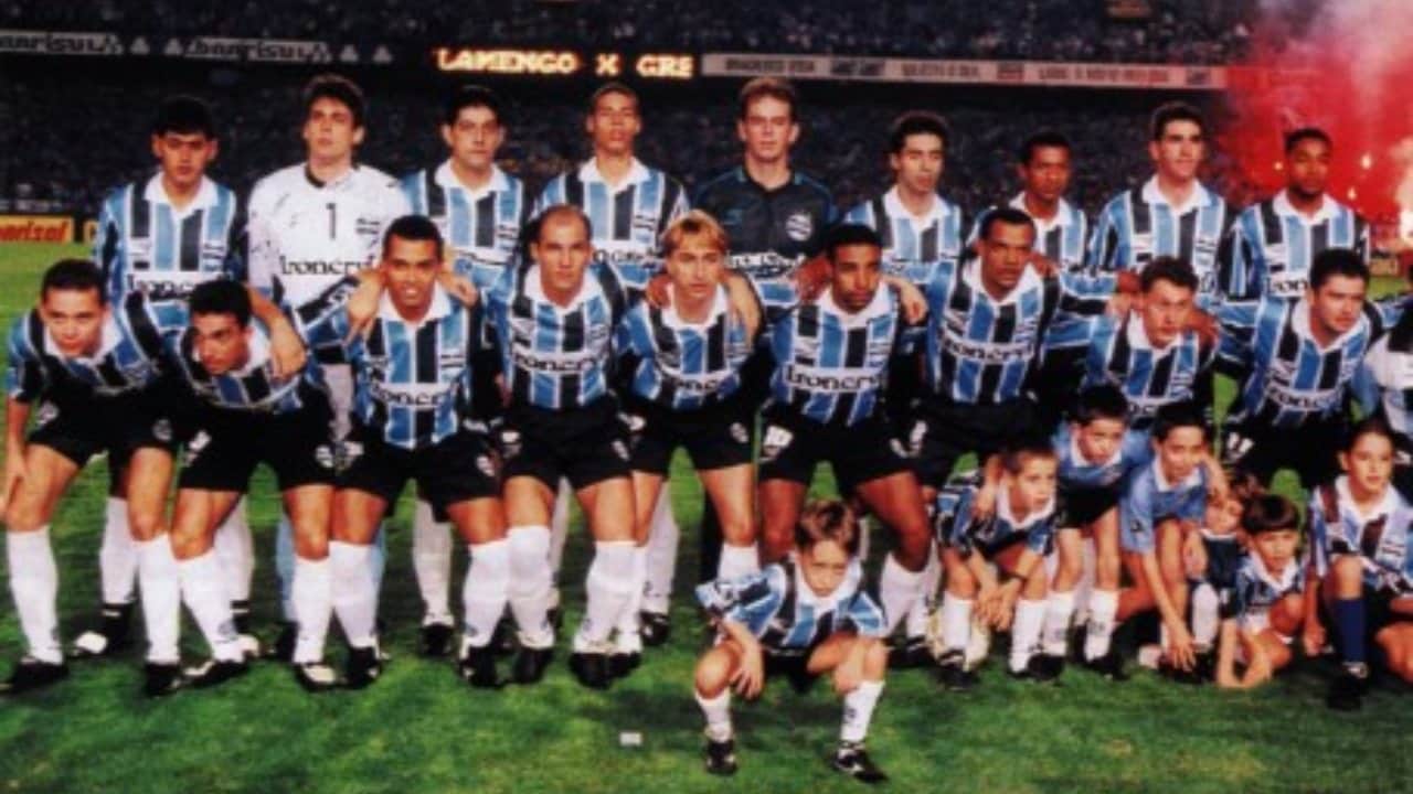 portaldogremista.com.br em 1997 gremio despachou o fortaleza na campanha do tri da copa do brasil gremio copa do brasil 1997