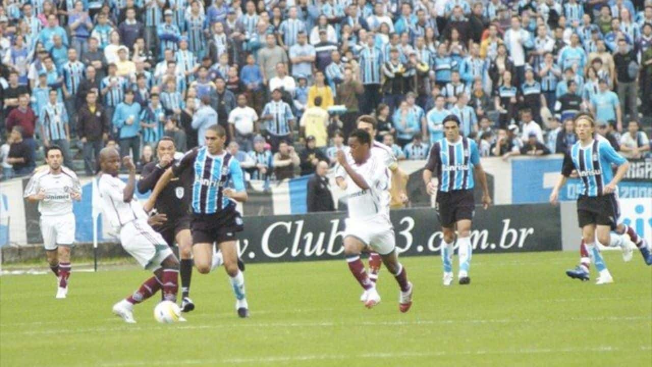 Grêmio x FluminenseBrasileirão 2006