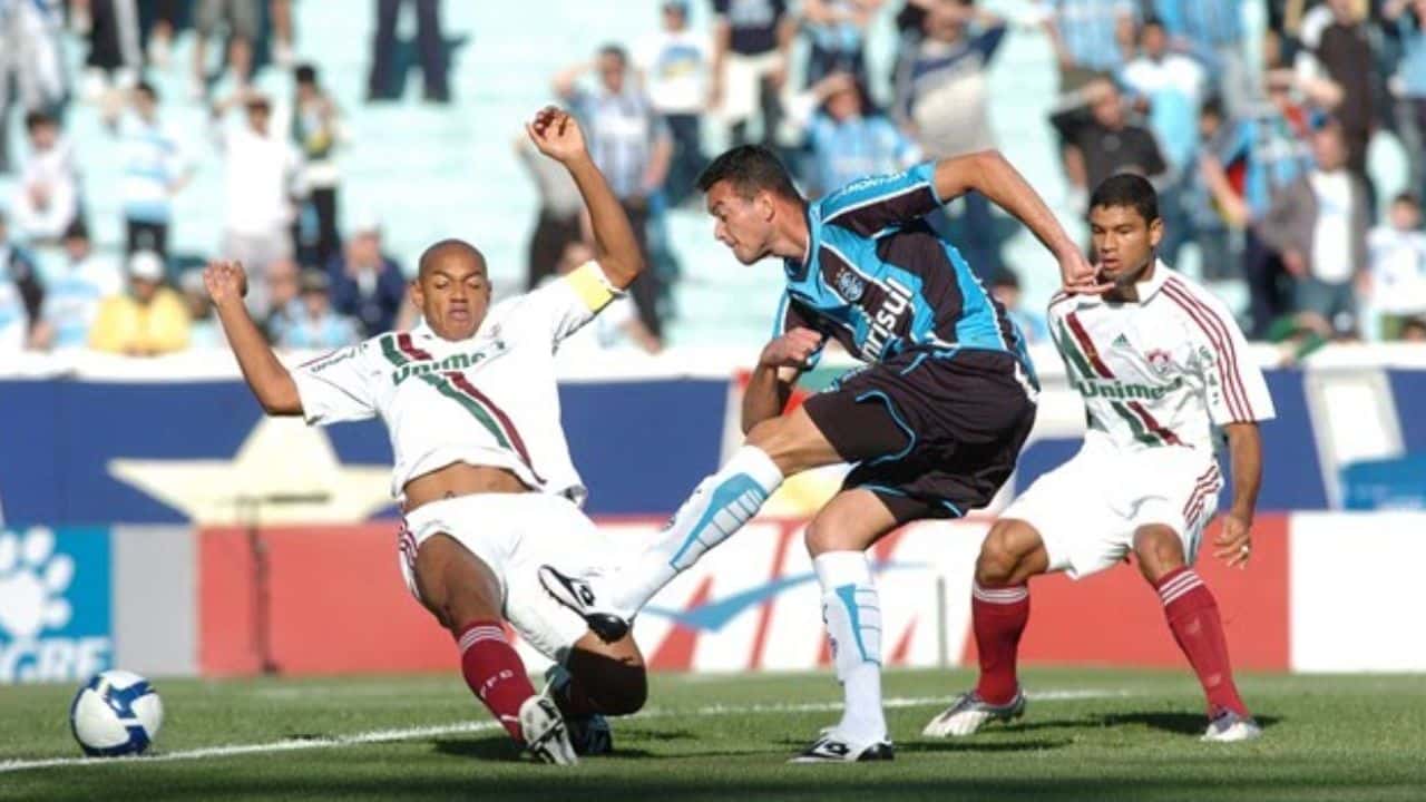 Grêmio x Fluminense no Olímpico - Campeonato Brasileiro 2009