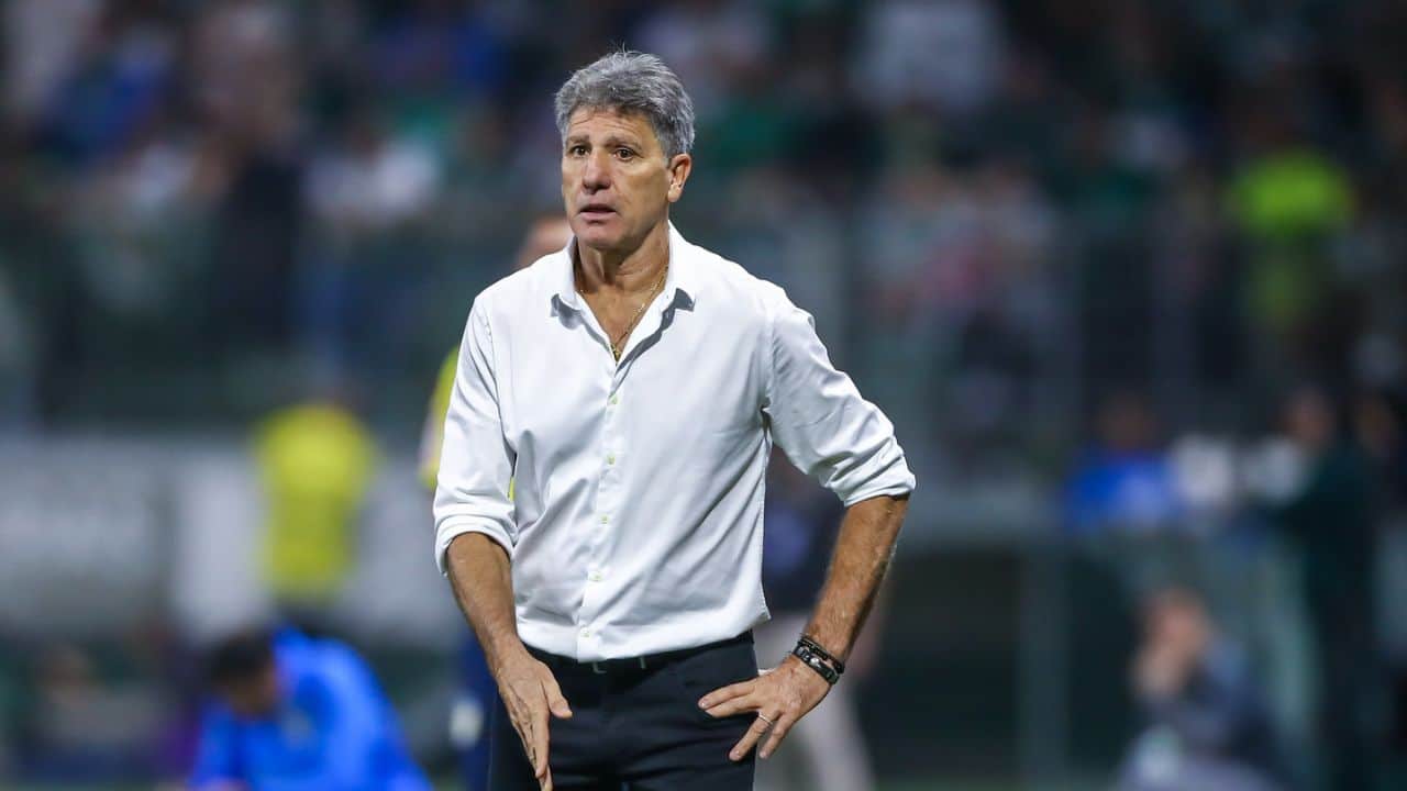 Renato Portaluppi Escalação oficial do Grêmio para enfrentar o Palmeiras