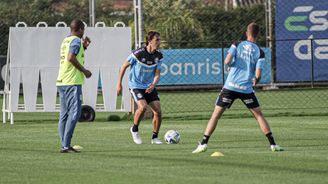 Pedro Geromel treino Grêmio