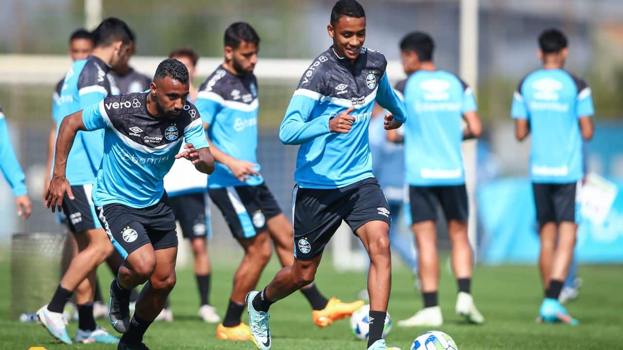 Treino Grêmio