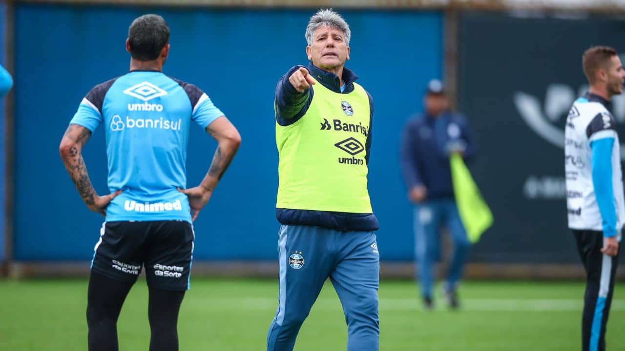 Treino do Grêmio