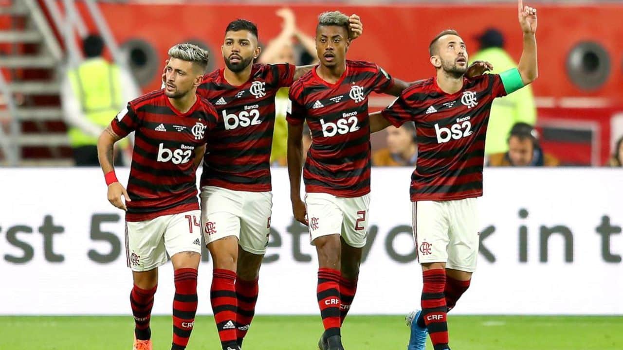 Jogadores do Flamengo