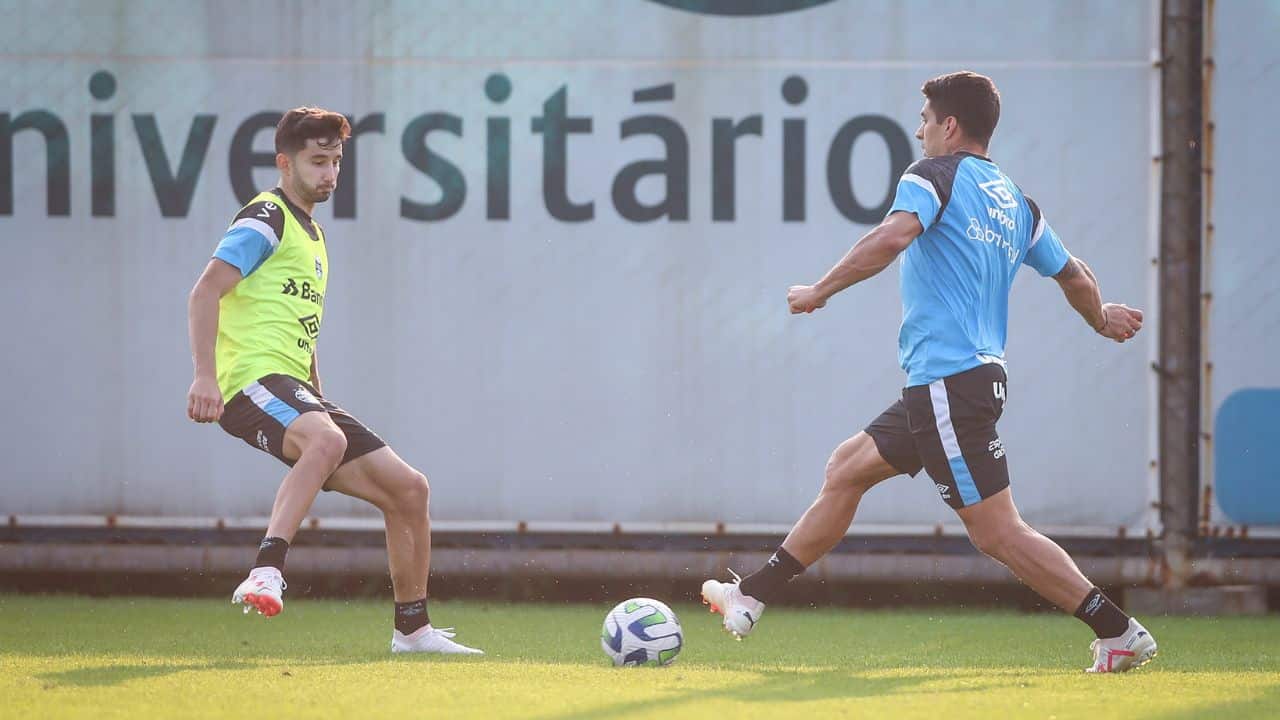 Treino do Grêmio