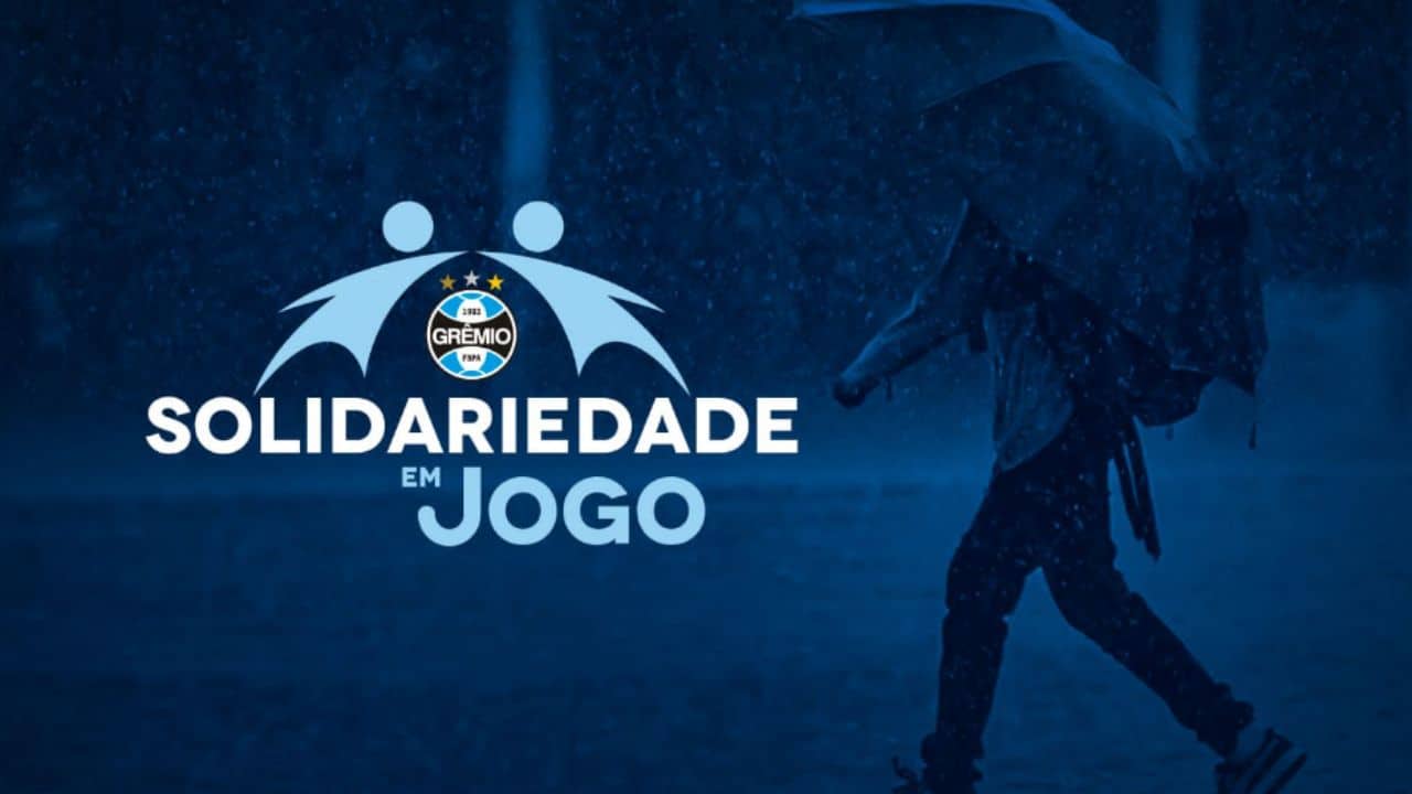 Grêmio vai receber doações - para os atingidos pela fortes chuvas - confira os locais de coleta