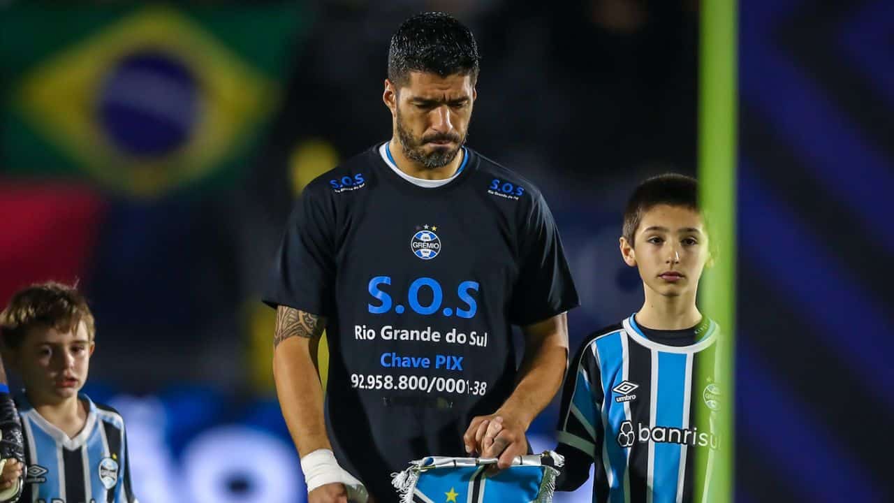 Luis Suárez Grêmio Brasileirão