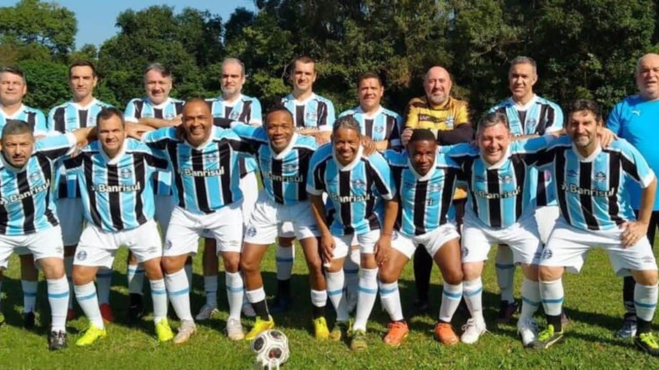 Veteranos do Grêmio jogam partida épica nesse final de semana