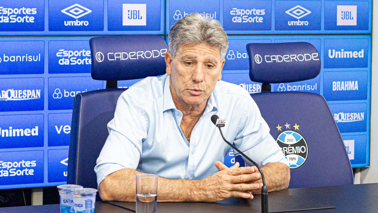 "Lá na frente...": -Renato abre o jogo e revela conversa com -presidente do Grêmio sobre SAF