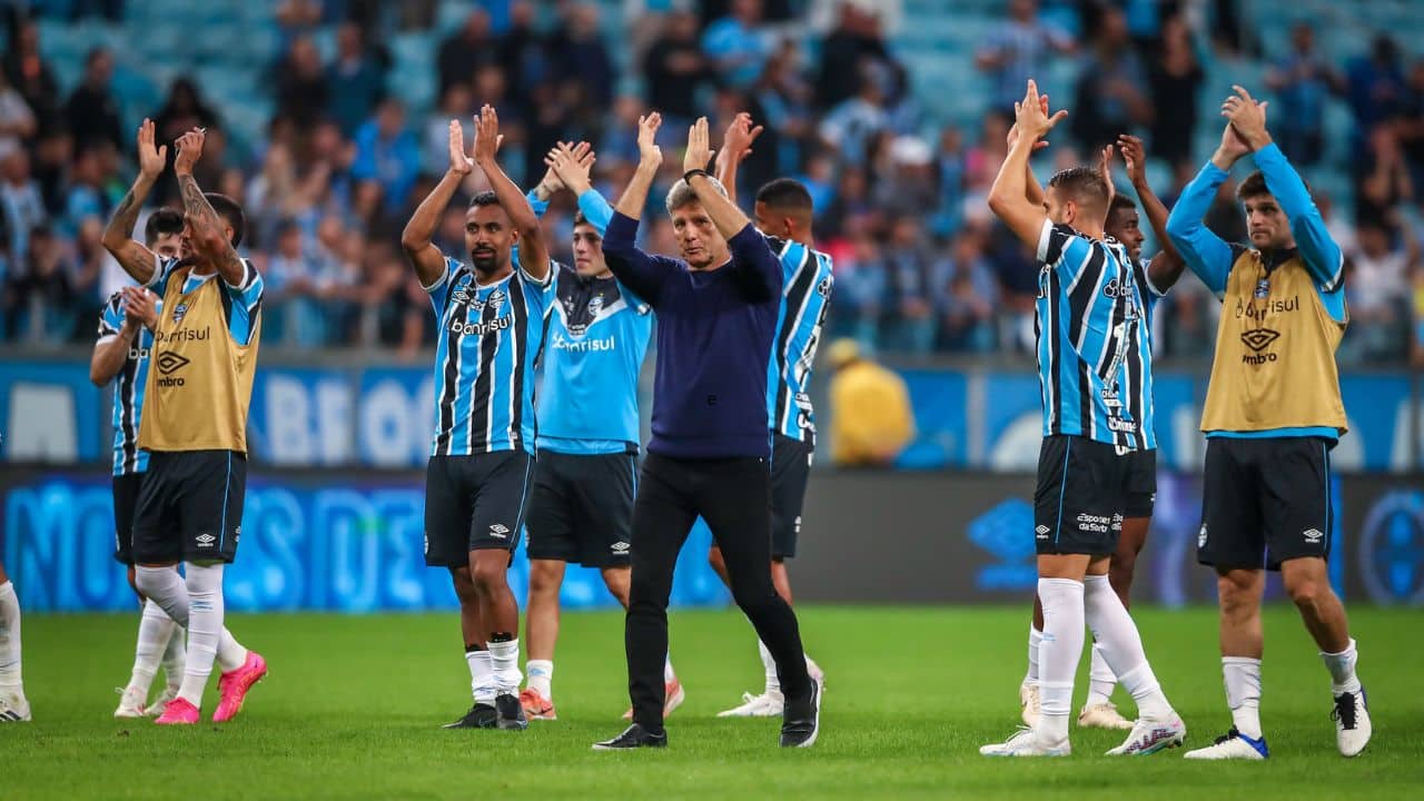 Jogadores do Grêmio