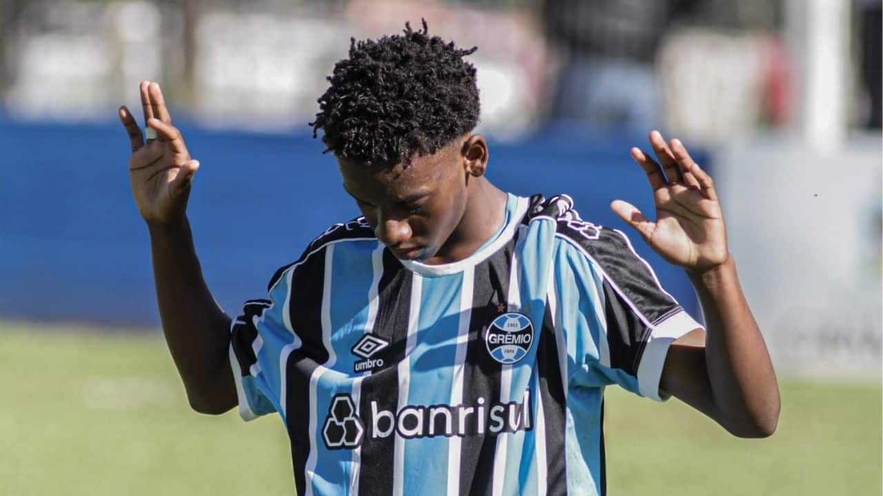 Grêmio sub-16 Gabriel mec 