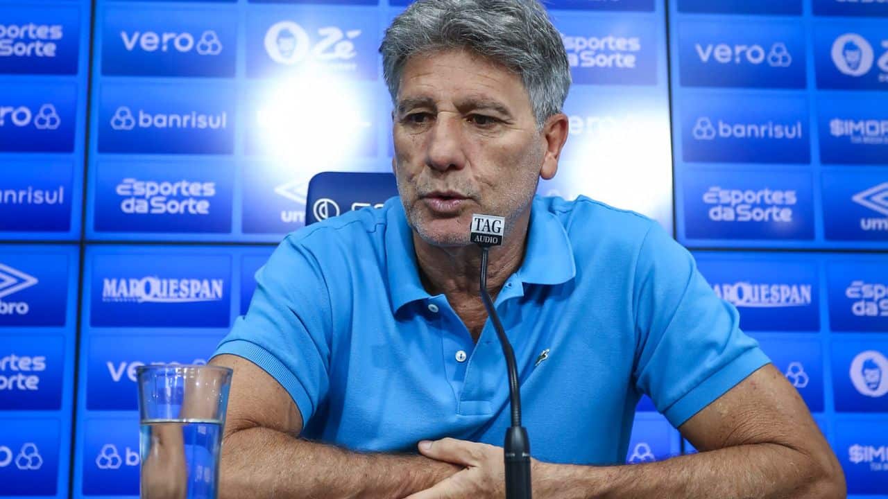 Renato Portaluppi Grêmio Abel Ferreira Palmeiras