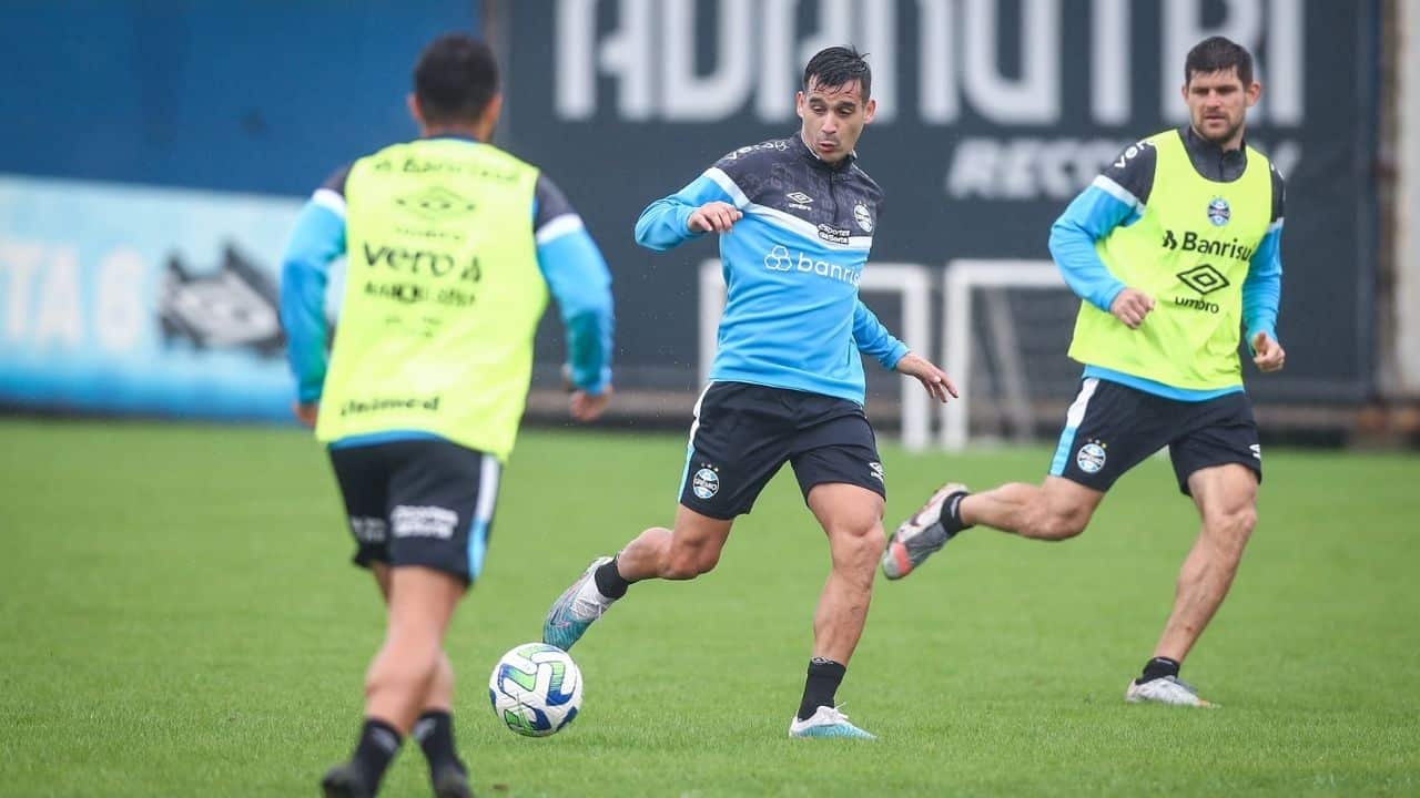 Treino do Grêmio