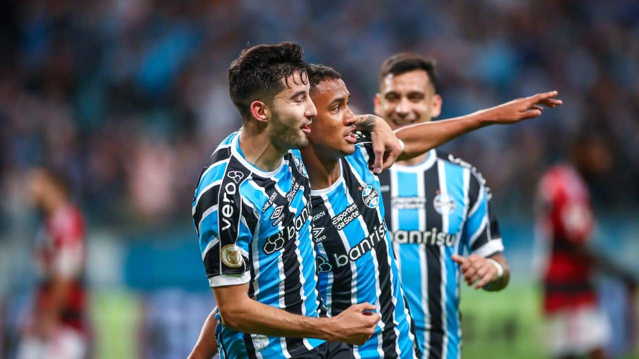Villasanti Grêmio x Flamengo Brasileirão 2023