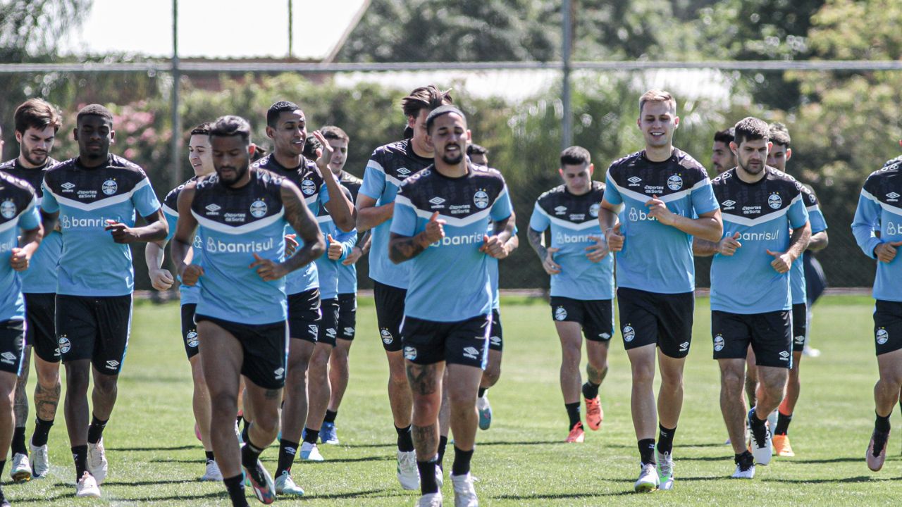 Treino do Grêmio Renato