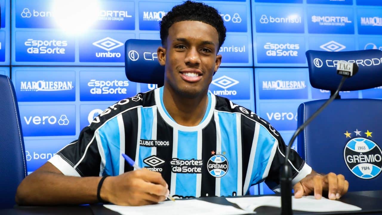 Araújo Grêmio contrato Renato
