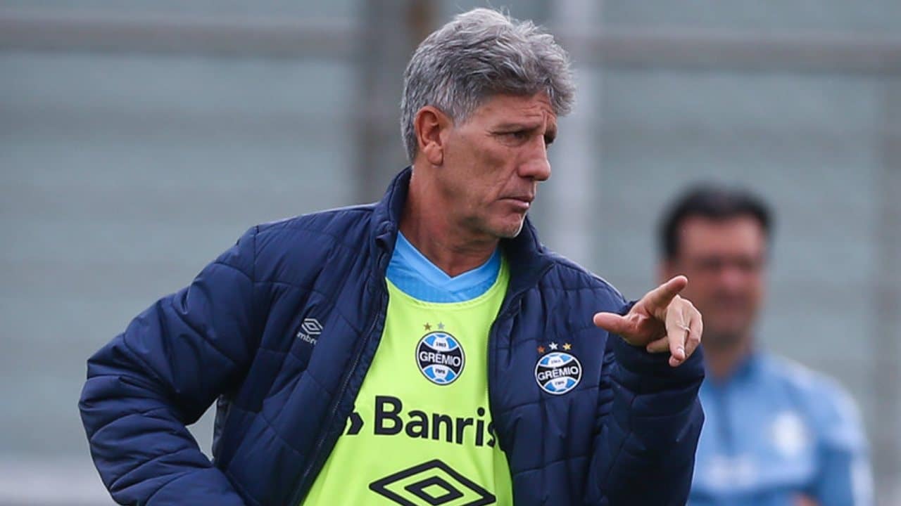 Grêmio Renato Portaluppi desfalque