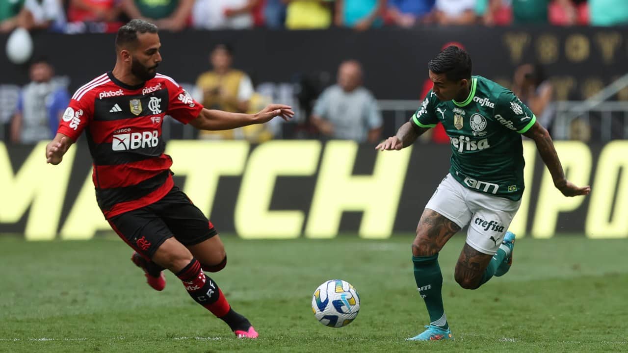 Flamengo x Palmeiras Brasileirão 2023