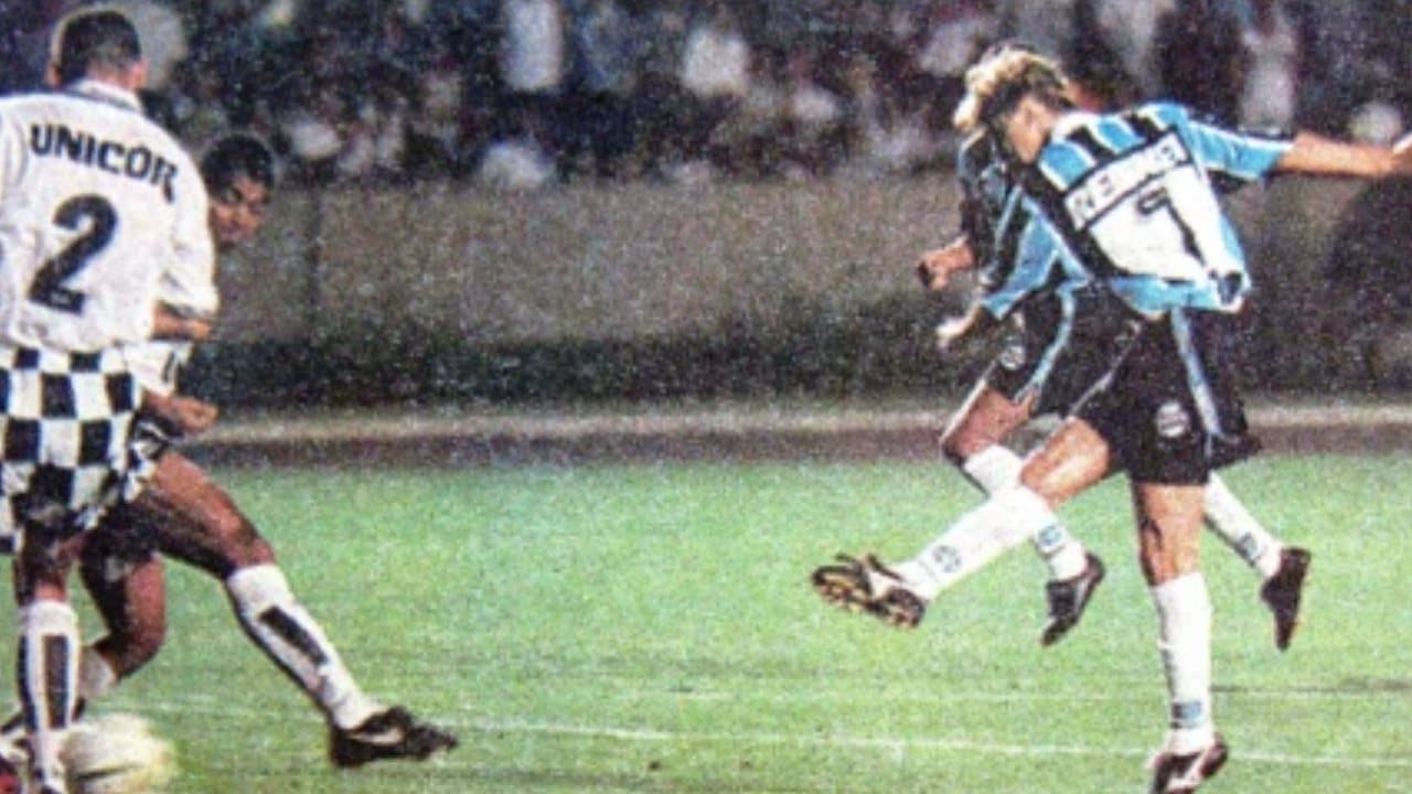 Grêmio Santos 1996 Paulo Nunes