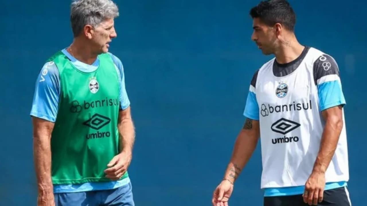 Grêmio Renato Portaluppi Luis Suárez