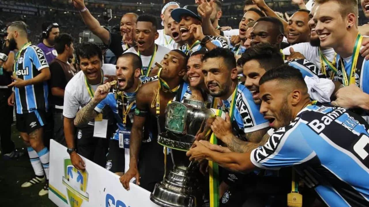 Perfil oficial da Copa do Brasil - exalta o Grêmio - confira