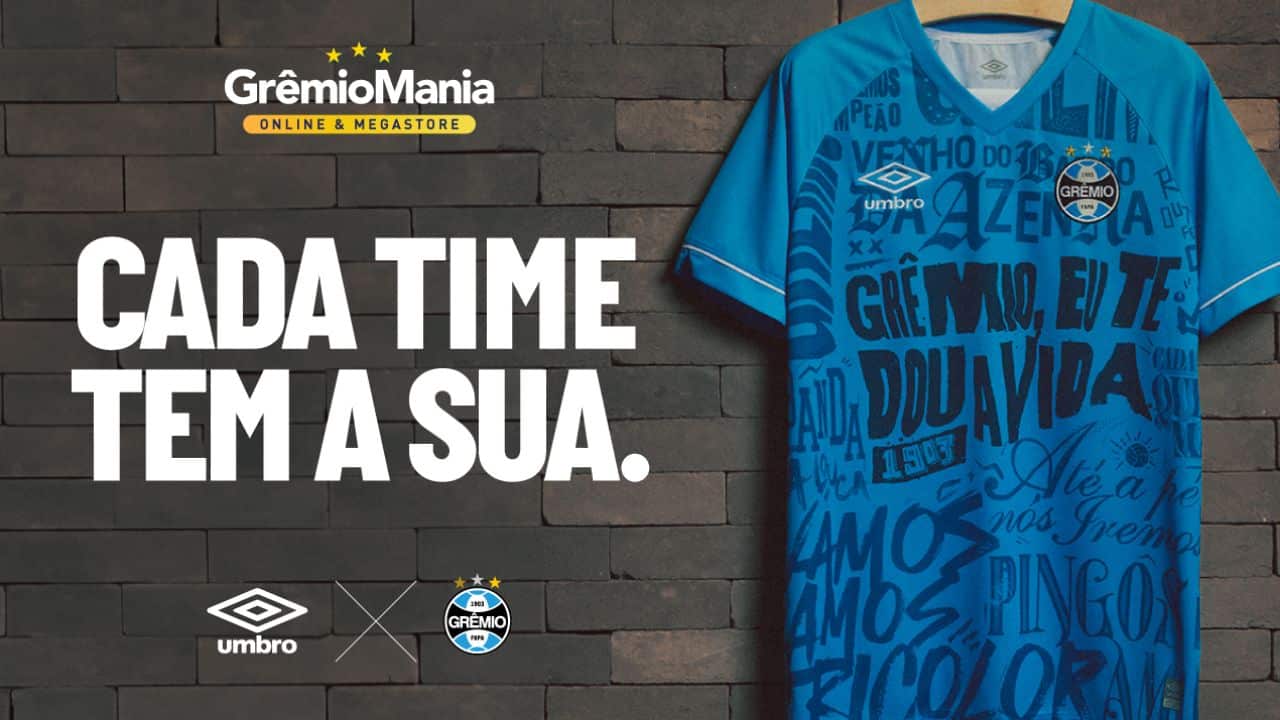 Grêmio surpreende mais uma vez - e lança camisa SENSACIONAL - confira a veste