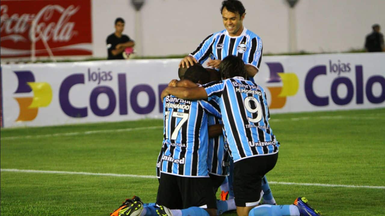 Há 12 anos, Grêmio liquidou time -modesto do RS com gol decisivo - de Marcelo Moreno