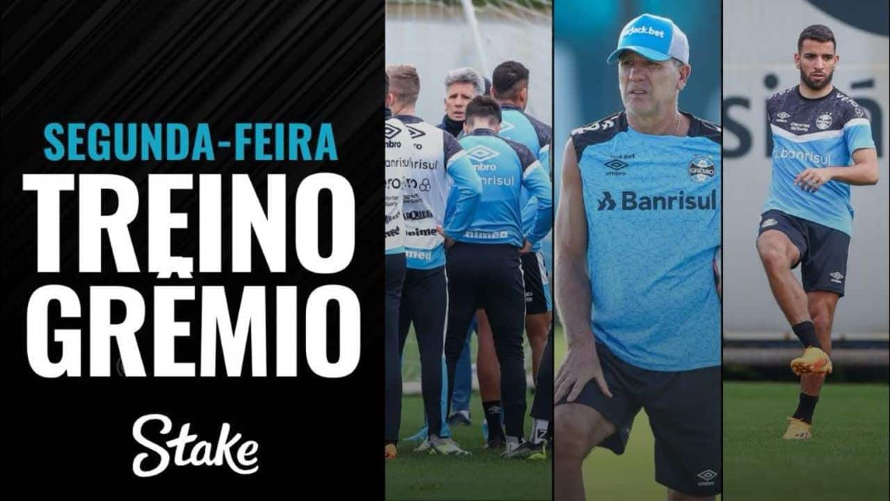 Treino do Grêmio hoje: - transmissão AO VIVO - no Portal do Gremista