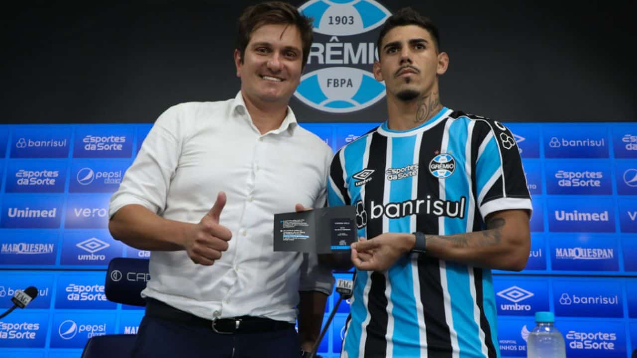 Mayk, novo reforço do Grêmio, revela sua situação física e se poderá jogar o GreNal.