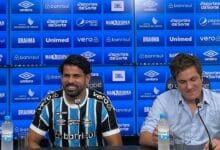 Apresentação de Diego Costa no Grêmio