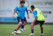 Reapresentação do Grêmio no CT Luiz Carvalho Villasanti