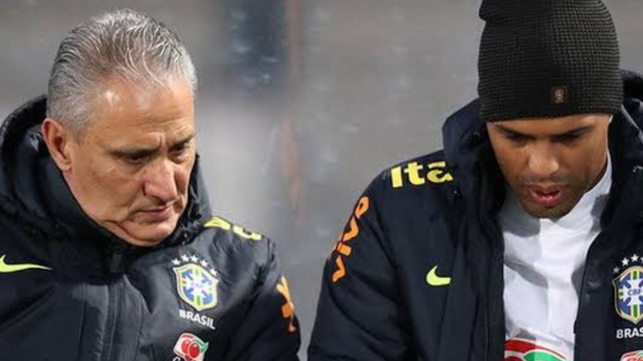 Grêmio Tite e Fernando Lazaro  