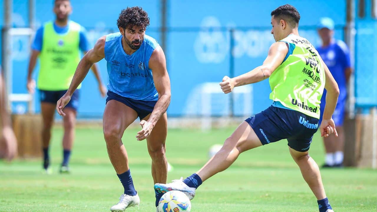 Treino do Grêmio