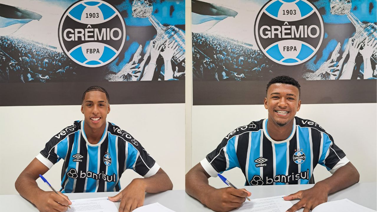 Grêmio não perde tempo e assina com dois pupilos Seleção Brasileira