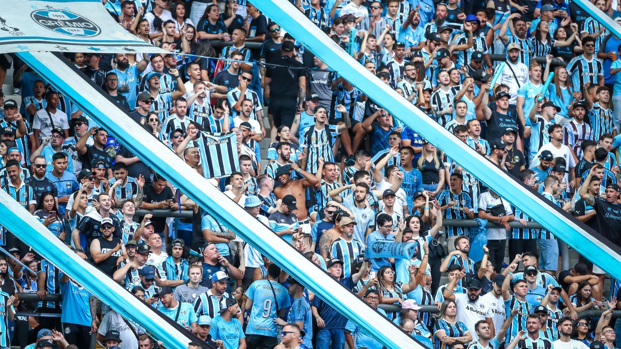 Arena do Grêmio registra 4º maior público da sua história