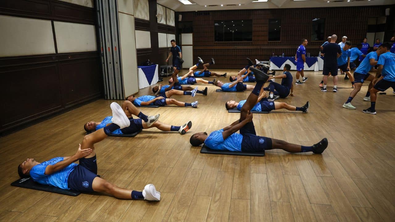 Treino do Grêmio na Bolívia