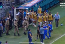 Expulsão Diego Costa no jogo de Bahia x Grêmio