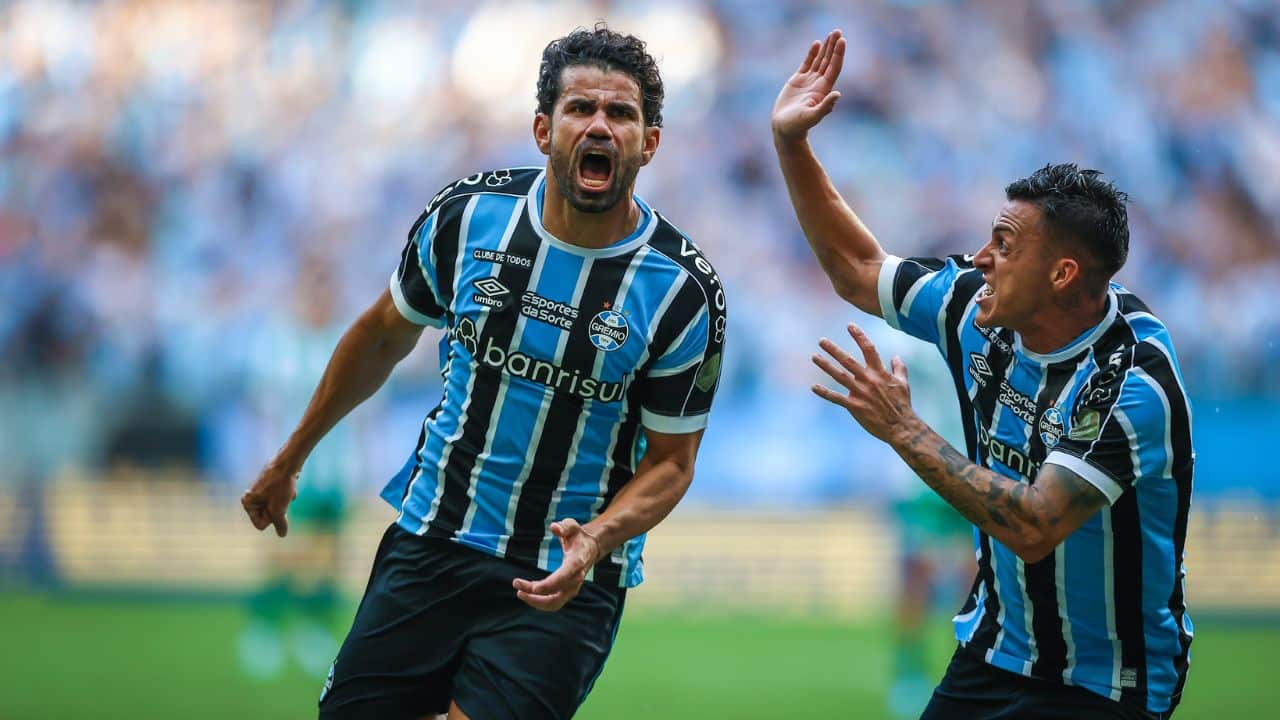 Início de temporada de Diego Costa no Grêmio chama atenção do futebol europeu