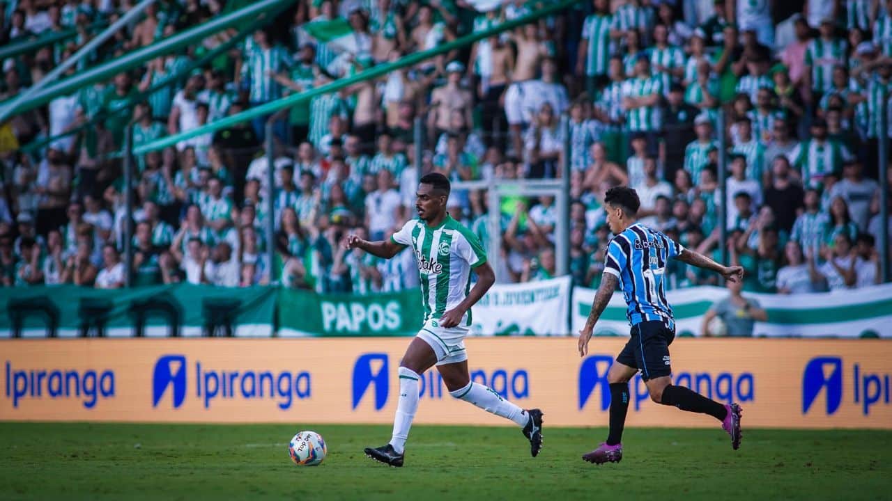 Quer vir para o Grêmio? Viraliza vídeo de jogador do Juventude em atitude inusitada