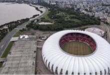 Imagens do Beira Rio pós enchente