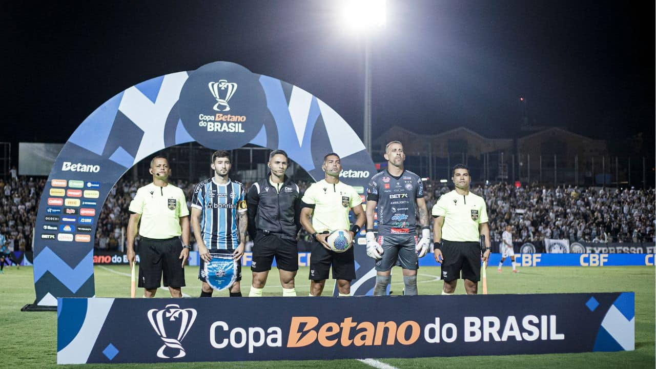 Grêmio jogadores Copa do Brasil