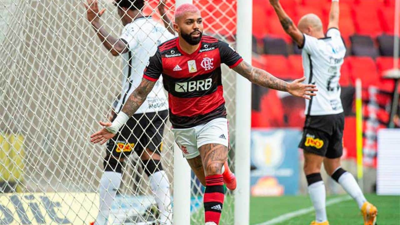 Vem para o Grêmio? Presidente do Corinthians dispara sobre Gabigol e cutuca o Flamengo