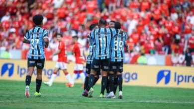 A escalação do Grêmio hoje para enfrentar o Internacional no Brasileirão