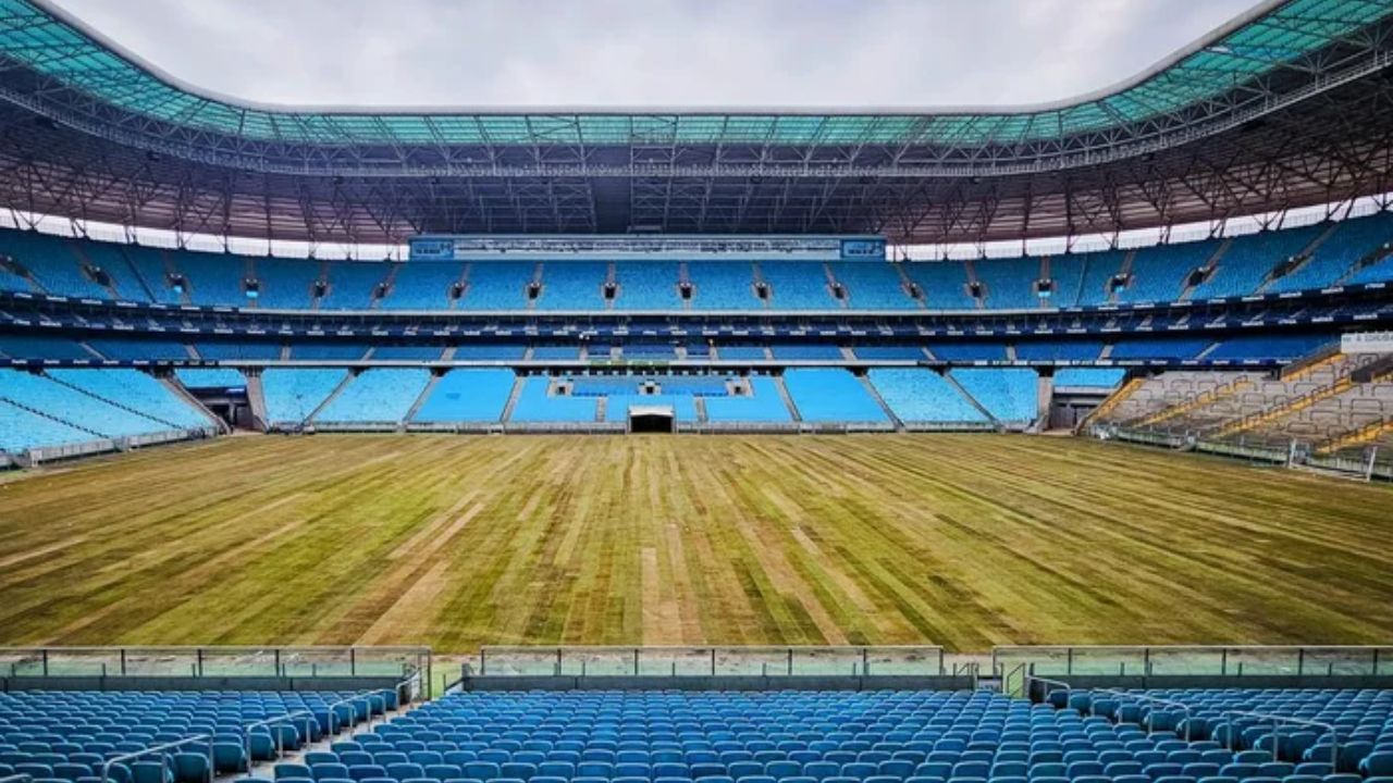 Arena conclui troca de gramado no estádio do Grêmio. Confira!