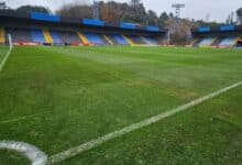 Gramado do Estádio CAP para Huachipato x Grêmio