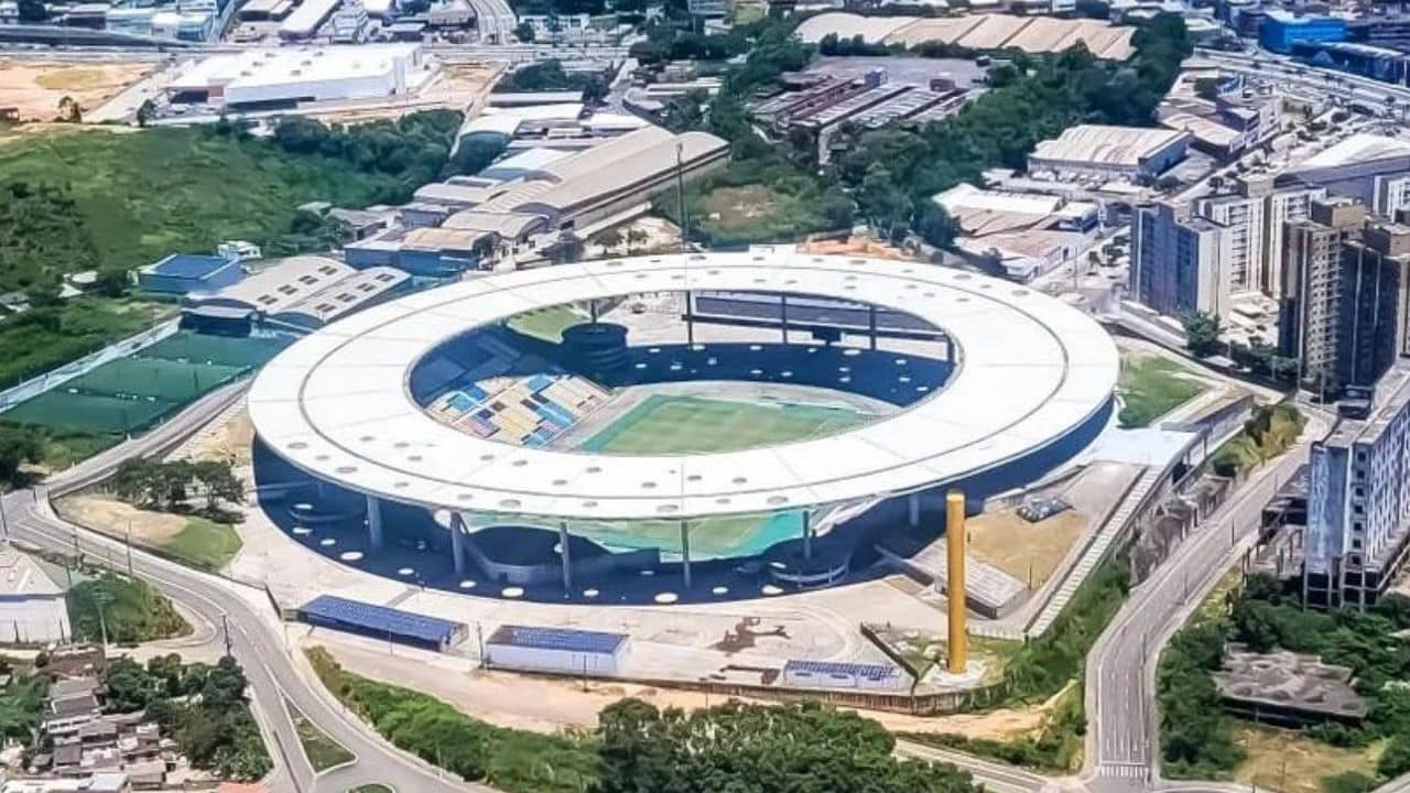 Grêmio Kleber Andrade estádio espirito santos hoje 