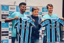 Apresentação Rodrigo Caio e Jemerson no Grêmio