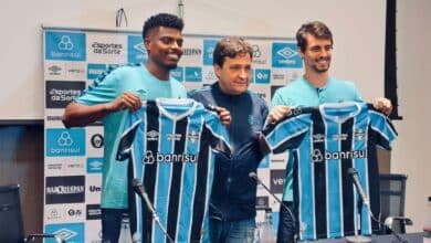 Apresentação Rodrigo Caio e Jemerson no Grêmio