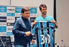 Apresentação Rodrigo Caio no Grêmio