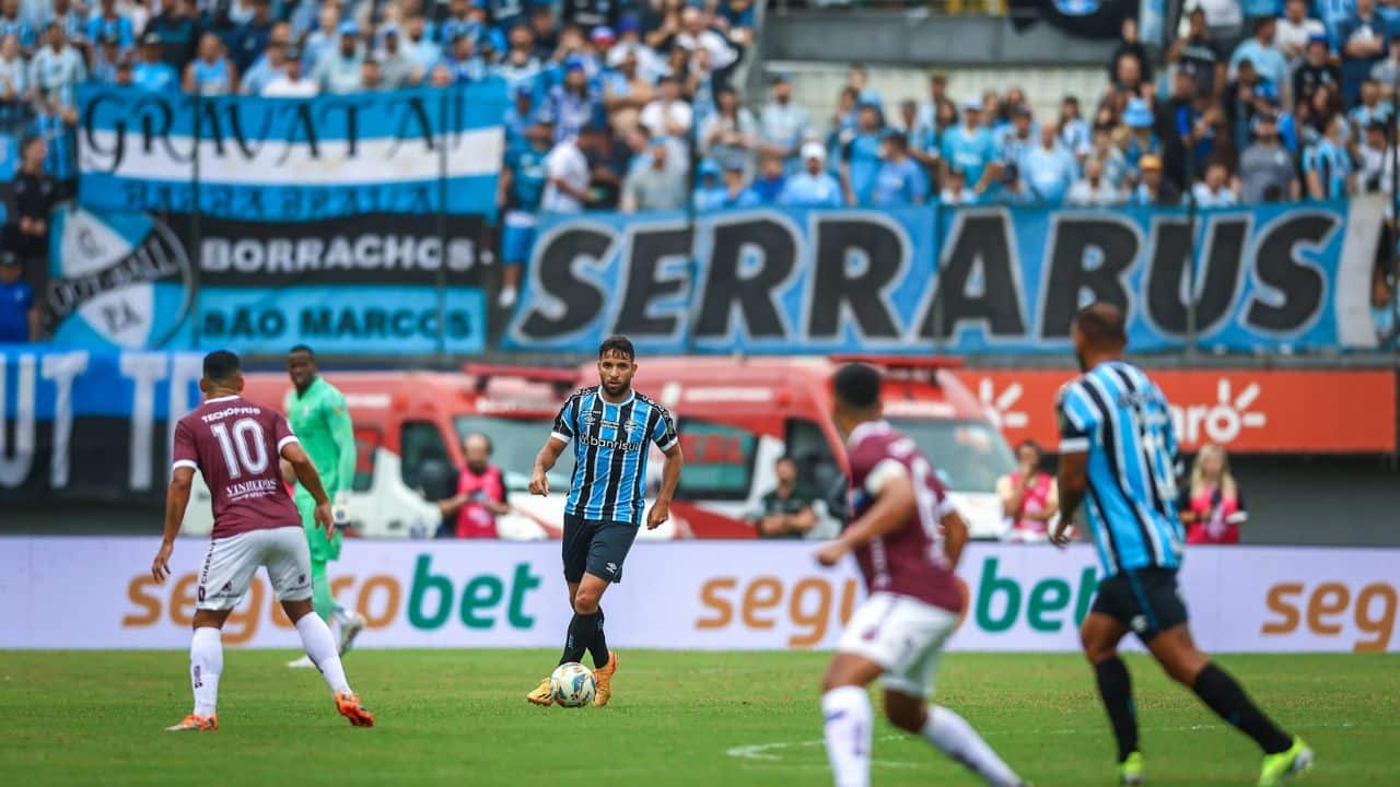 Os jogos que o Grêmio vai sediar em Caxias do Sul